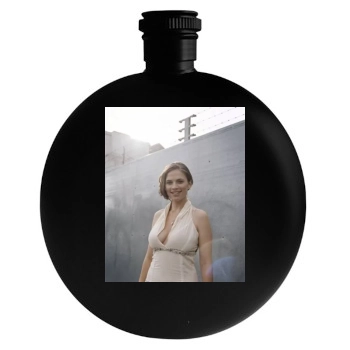 Hayley Atwell Round Flask