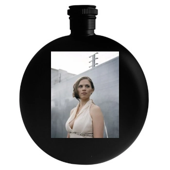 Hayley Atwell Round Flask