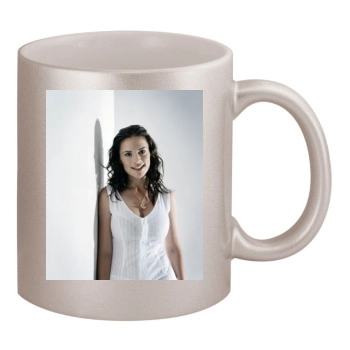 Hayley Atwell 11oz Metallic Silver Mug