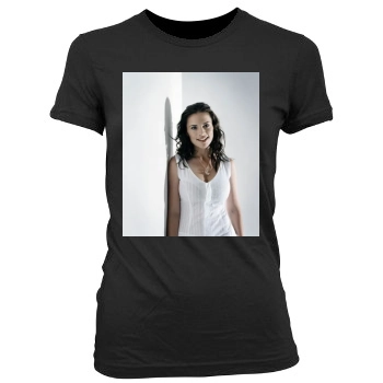 Hayley Atwell Women's Junior Cut Crewneck T-Shirt