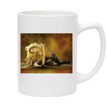 Shakira 14oz White Statesman Mug