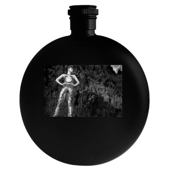 Hayley Atwell Round Flask