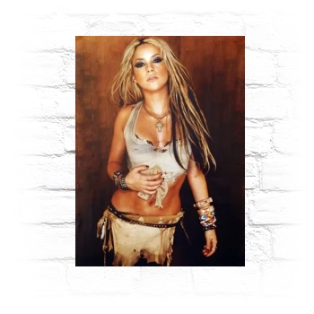 Shakira Metal Wall Art