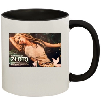 Shakira 11oz Colored Inner & Handle Mug