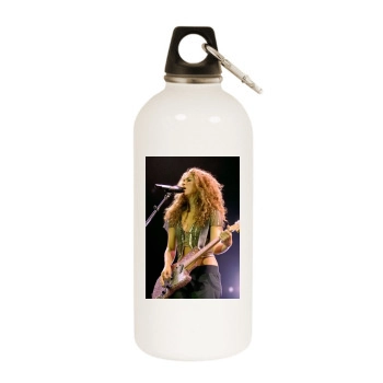 Shakira White Water Bottle With Carabiner