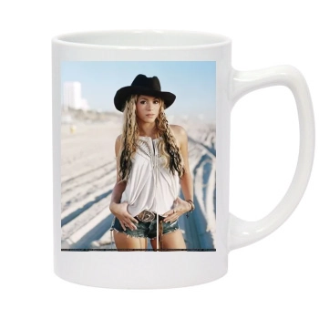 Shakira 14oz White Statesman Mug