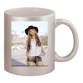 Shakira 11oz Metallic Silver Mug