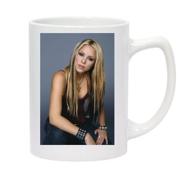 Shakira 14oz White Statesman Mug