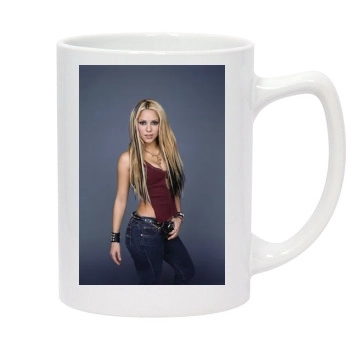 Shakira 14oz White Statesman Mug