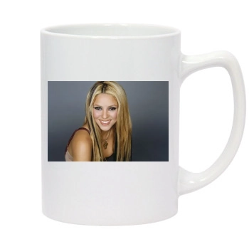 Shakira 14oz White Statesman Mug