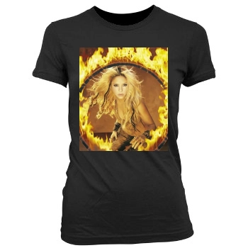 Shakira Women's Junior Cut Crewneck T-Shirt