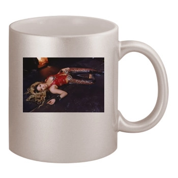 Shakira 11oz Metallic Silver Mug