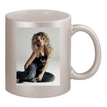 Shakira 11oz Metallic Silver Mug