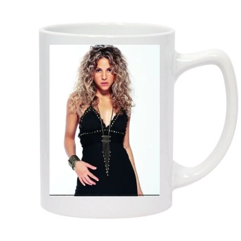 Shakira 14oz White Statesman Mug