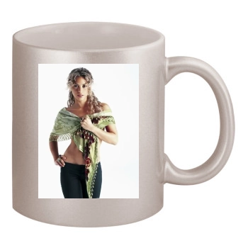 Shakira 11oz Metallic Silver Mug