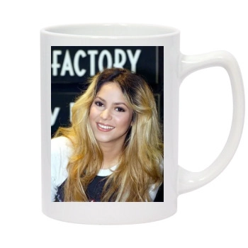 Shakira 14oz White Statesman Mug