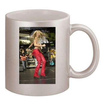 Shakira 11oz Metallic Silver Mug