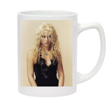 Shakira 14oz White Statesman Mug