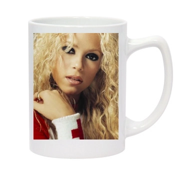 Shakira 14oz White Statesman Mug