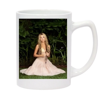 Shakira 14oz White Statesman Mug