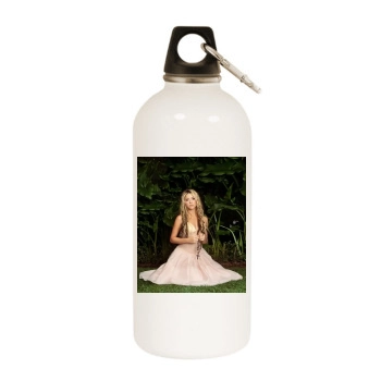 Shakira White Water Bottle With Carabiner