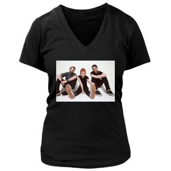 Hayley Williams Women's Deep V-Neck TShirt