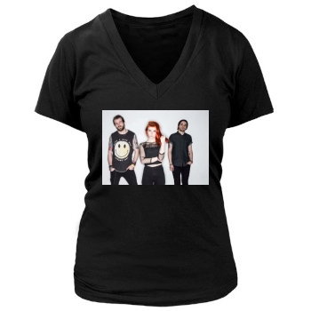 Hayley Williams Women's Deep V-Neck TShirt