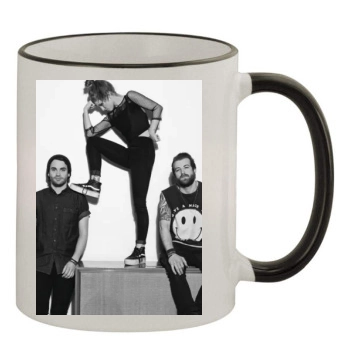 Hayley Williams 11oz Colored Rim & Handle Mug