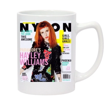 Hayley Williams 14oz White Statesman Mug