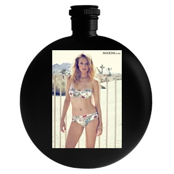 Heather Graham Round Flask