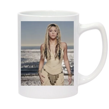 Shakira 14oz White Statesman Mug