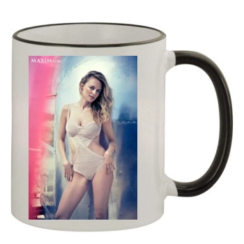 Heather Graham 11oz Colored Rim & Handle Mug