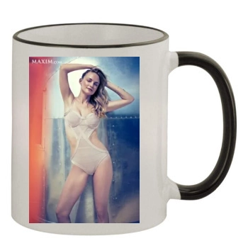 Heather Graham 11oz Colored Rim & Handle Mug