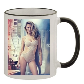 Heather Graham 11oz Colored Rim & Handle Mug