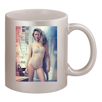 Heather Graham 11oz Metallic Silver Mug