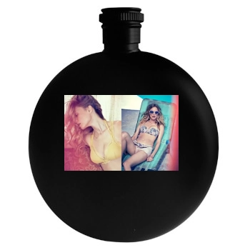 Heather Graham Round Flask