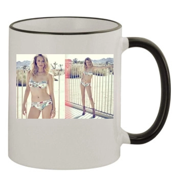 Heather Graham 11oz Colored Rim & Handle Mug