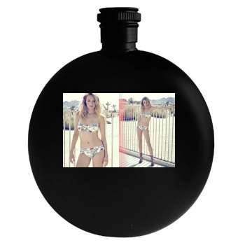 Heather Graham Round Flask