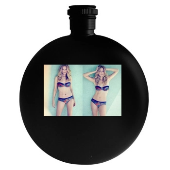 Heather Graham Round Flask