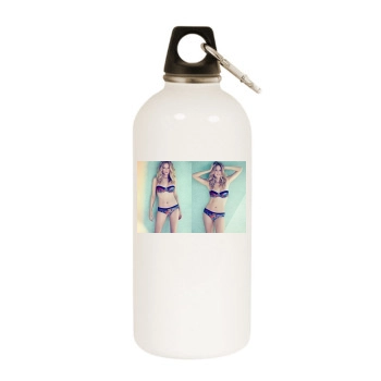 Heather Graham White Water Bottle With Carabiner