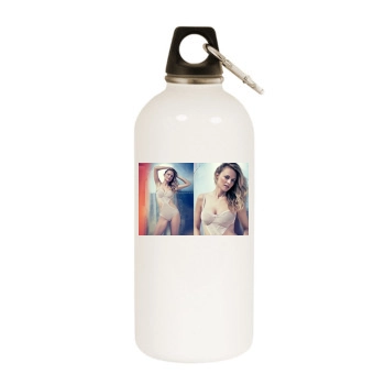 Heather Graham White Water Bottle With Carabiner