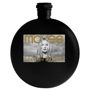 Heather Graham Round Flask