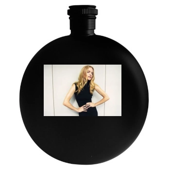 Heather Graham Round Flask