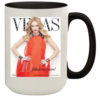 Heather Graham 15oz Colored Inner & Handle Mug