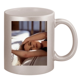 Helen Hunt 11oz Metallic Silver Mug