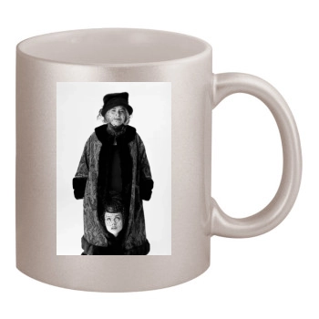 Helena Bonham Carter 11oz Metallic Silver Mug