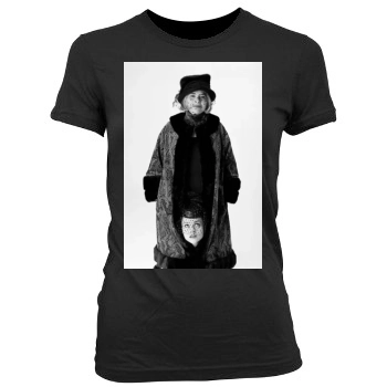 Helena Bonham Carter Women's Junior Cut Crewneck T-Shirt