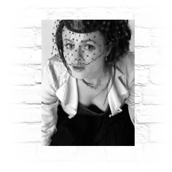 Helena Bonham Carter Metal Wall Art