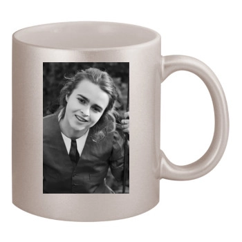 Helena Bonham Carter 11oz Metallic Silver Mug