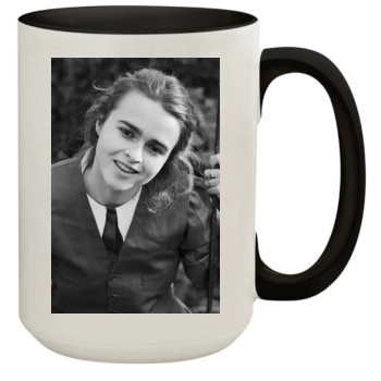 Helena Bonham Carter 15oz Colored Inner & Handle Mug